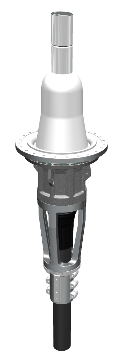 Муфта кабельного ввода с сухим исполнением для КРУЭ 500 кВ