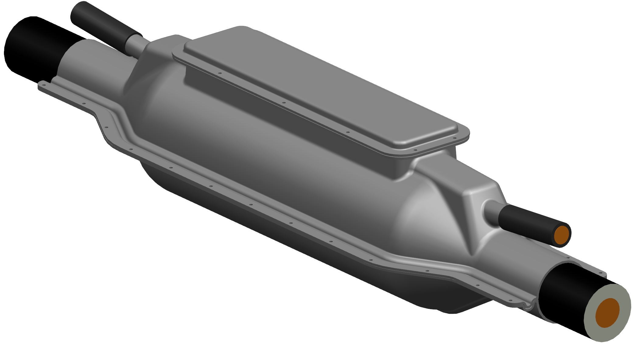 Муфта соединительная с односоставным силиконовым телом с композитным корпусом 132 кВ