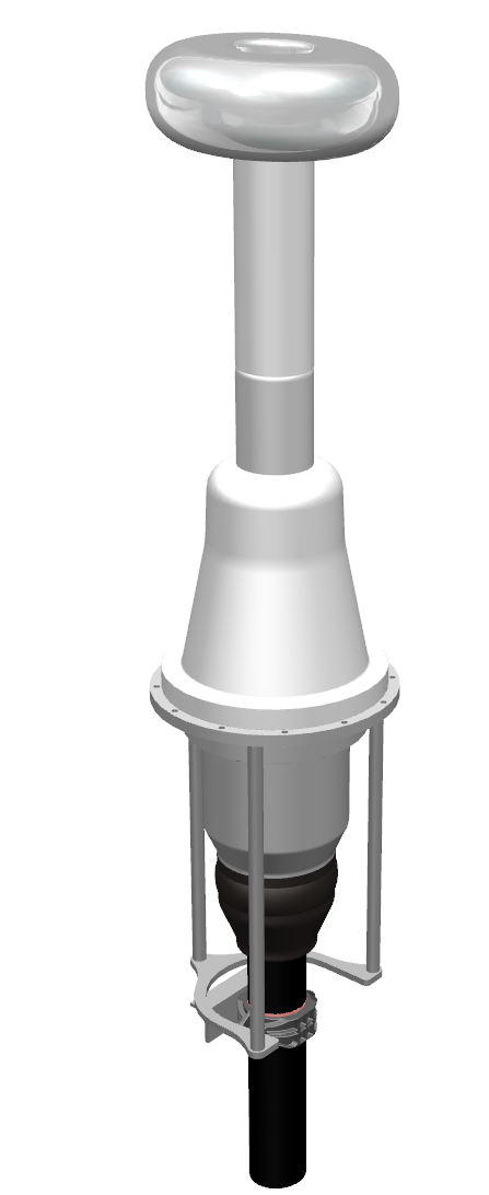 Муфта кабельного ввода с сухим исполнением для трансформатора 220 кВ